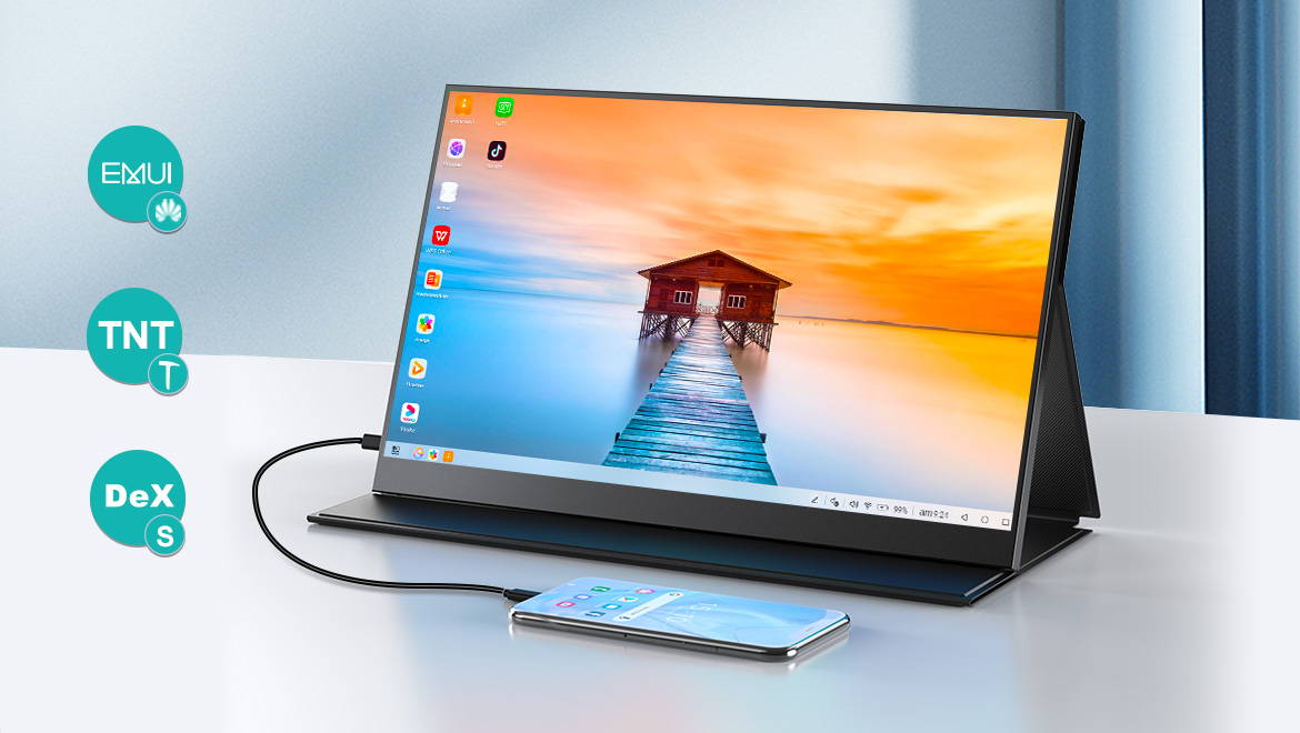 ★新品★UPER3 ECR Portable Monitor 本体 Monitor portátil 1440P USB C para laptop 2K | UPERFECT – UPERFECT-BR